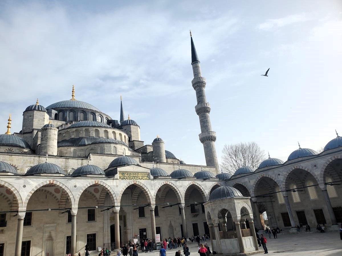 Fantasy-like architecture at the Blue Mosque