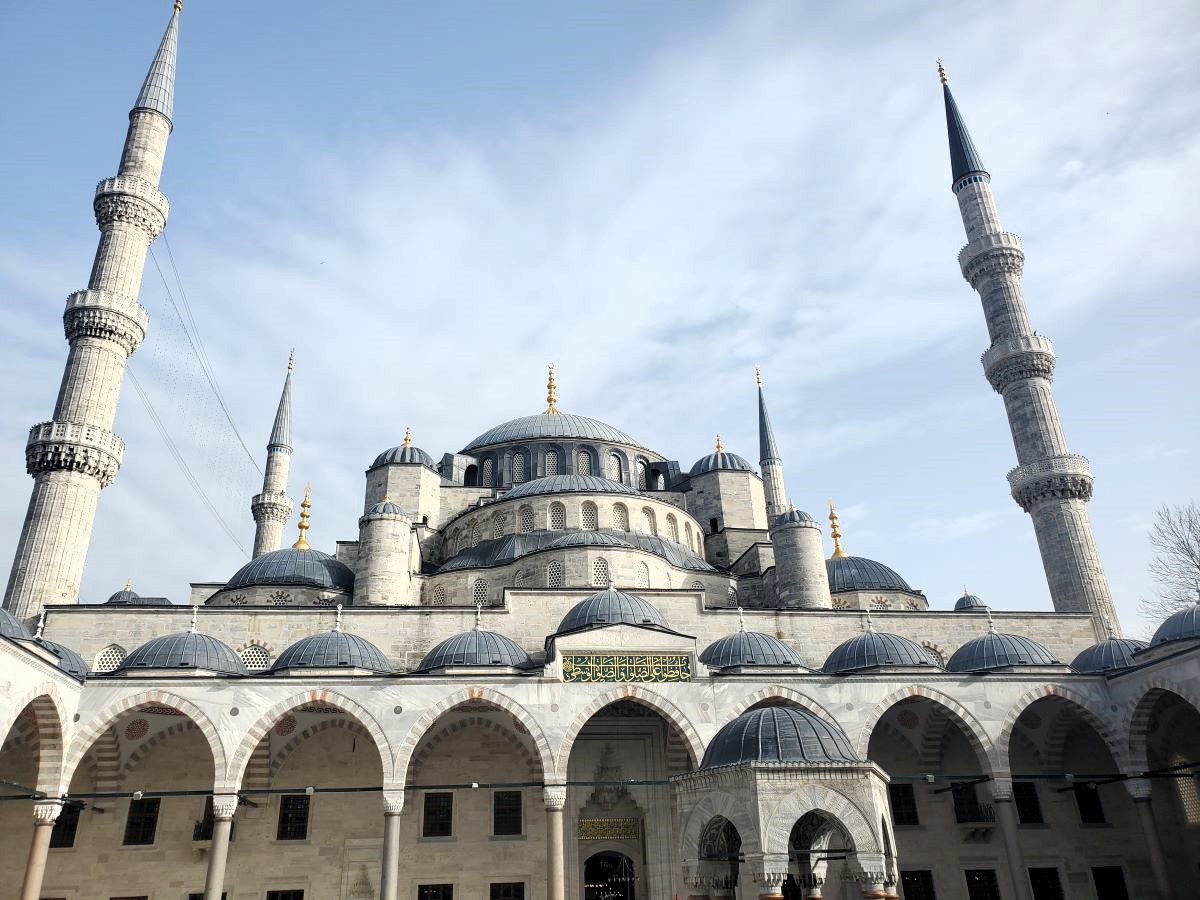 Final shot of the Blue Mosque