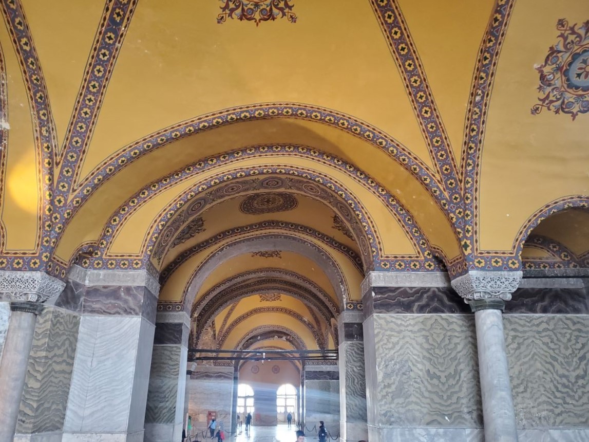 Exterior of Hagia Sophia Grand Mosque